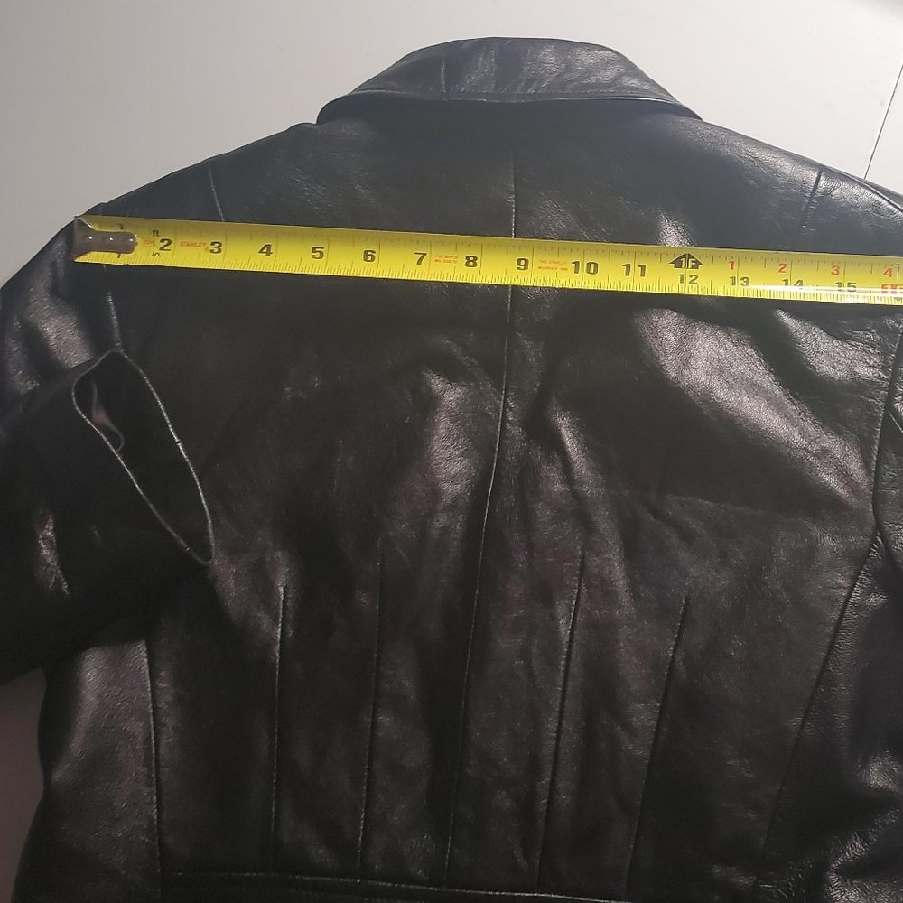 The Limited Brand vintage Y2K 90s leather blazer - Picture 12 of 15